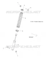 SUSPENSION, FEDER MOUNTING