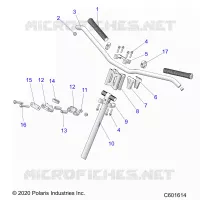 UPPER LENKEN &amp; HANDLEBAR ASM.