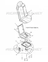 SITZ ASM. AND SLIDER