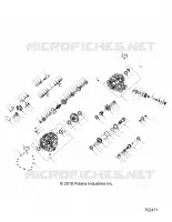 DRIVE TRAIN, MAIN GEARCASE INTERNALS
