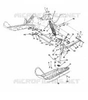 FRONT SUSPENSION AND SKI 500 SP/500 SKS (4921262126017A)
