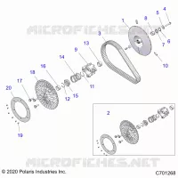 ANTRIEB, SECONDARY CLUTCH