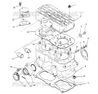 ZYLINDER 500 CARB 0952764 (4929192919C006)