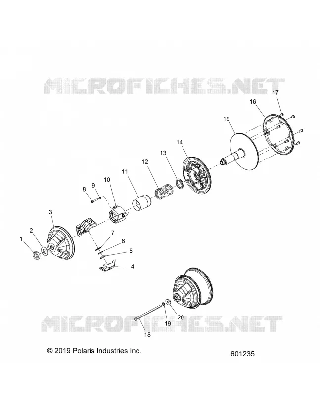 ANTRIEB, CLUTCH, PRIMARY