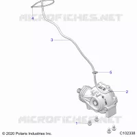 ANTRIEB, GEARCASE MOUNTING, FRONT