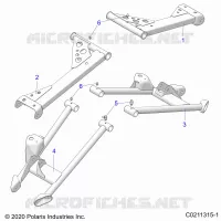 HINTERRADAUFHÃ„NGUNG CONTROL ARMS
