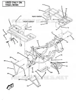 FRAME ASSEMBLY WITH RACKS-TRAIL BOSS (4910981098004A)