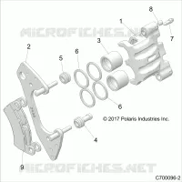 VORDERBREMSE CALIPER