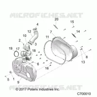 ANTRIEB, CLUTCH COVER AND DUCTING
