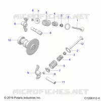 MOTOR, VALVE TIMING MECHANISM