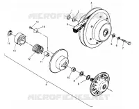 angetriebene Kupplungs ASSEMBLY 6x6 400L W948740 (4926802680C008)