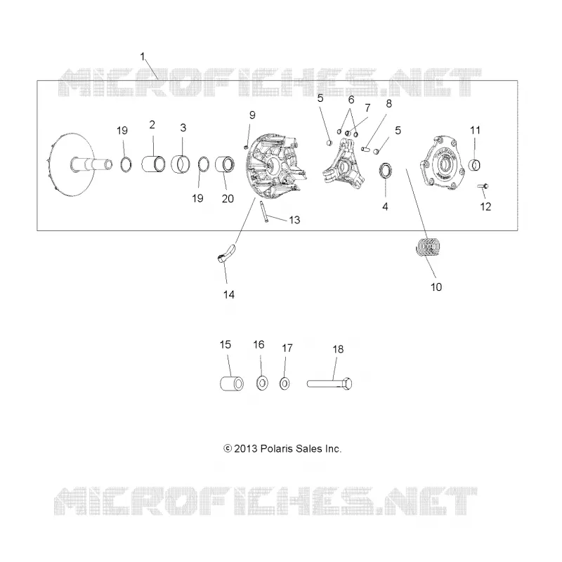 ANTRIEB, PRIMARY CLUTCH
