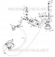 KRAFTSTOFFSYSTEM (SL 700) SL 700 B974071 and Intl. SL 700 I974071 (4940874087A011)