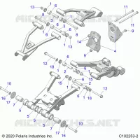 HINTERRADAUFHÃ„NGUNG CONTROL ARM MOUNTING