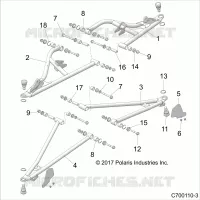 FRONT SUSPENSION CONTROL ARMS