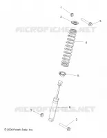 FRONT SUSPENSION SCHOCK MOUNTING