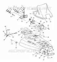 HAUBE ASSEMBLY XLT/0930767,XLT SP/0930667    XLT SKS/0930567 (4923012301005A)
