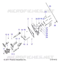 DRIVE TRAIN, MAIN GEARCASE