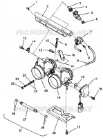 DROSSELKLAPPENGEHÄUSE ASSEMBLY CLASSIC TOURING 0942875 (4924962496043A)