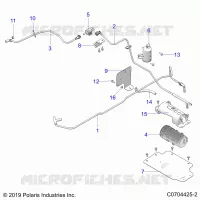 KRAFTSTOFFSYSTEM, FUEL TANK EVAP, CANISTER AND LINES