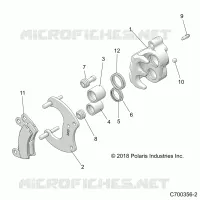 HINTERBREMSE CALIPER