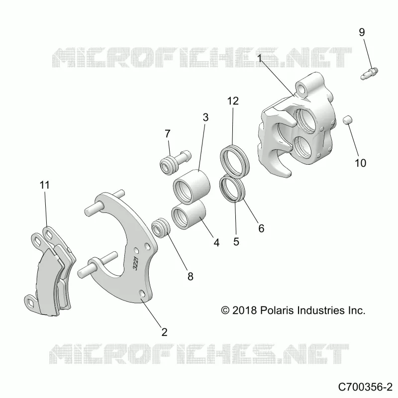 HINTERBREMSE CALIPER