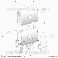 ENGINE, ABGASSYSTEM, SILENCER AND RELATED