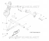 SUSPENSION, A-ARM and STREBE MOUNTING
