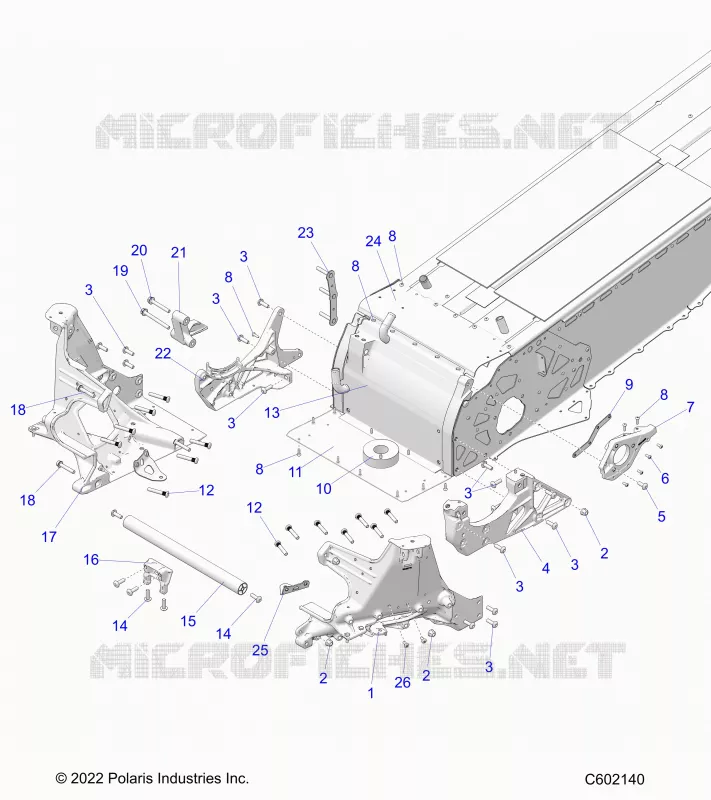 CHASSIS, BULKHEAD ASM.