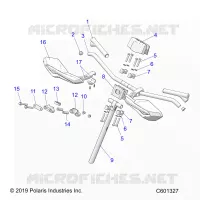 UPPER LENKEN &amp; HANDLEBAR ASM.