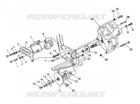 GETRIEBEGEHÄUSE   BREMSE MOUNTING Sportsman 4X4 / W938039 (4926382638027A)