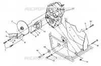 GETRIEBEGEHÄUSE   BREMSE MOUNTING 4X4 350L W938139 (4924052405027A)