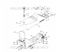 SITZ   GASBEHÄLTER XLT SP 0966676 and  EUROPEAN XLT SP E966676 (4931703170A007)