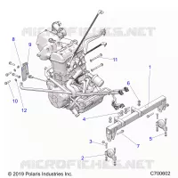 MOTOR, MOUNTING