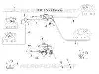 BREMSES, LINES AND MASTER CYLINDER