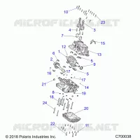 ENGINE, CRANKCASE AND KURBELWELLE