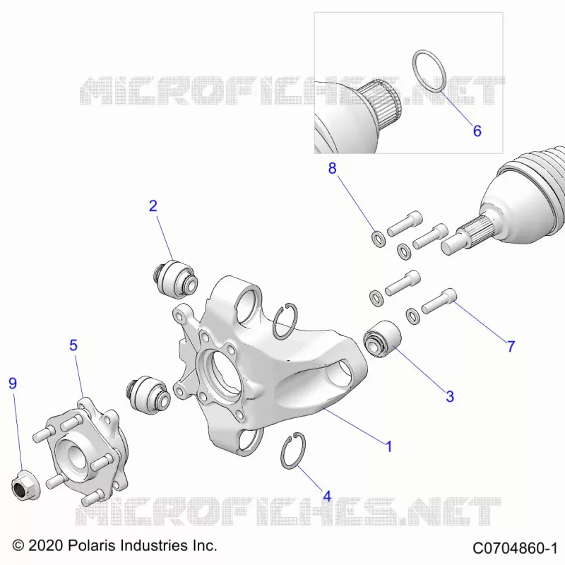 SUSPENSION, HECKTRÃ¤GER AND HUB
