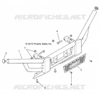 CHASSIS, FRONT BUMPER