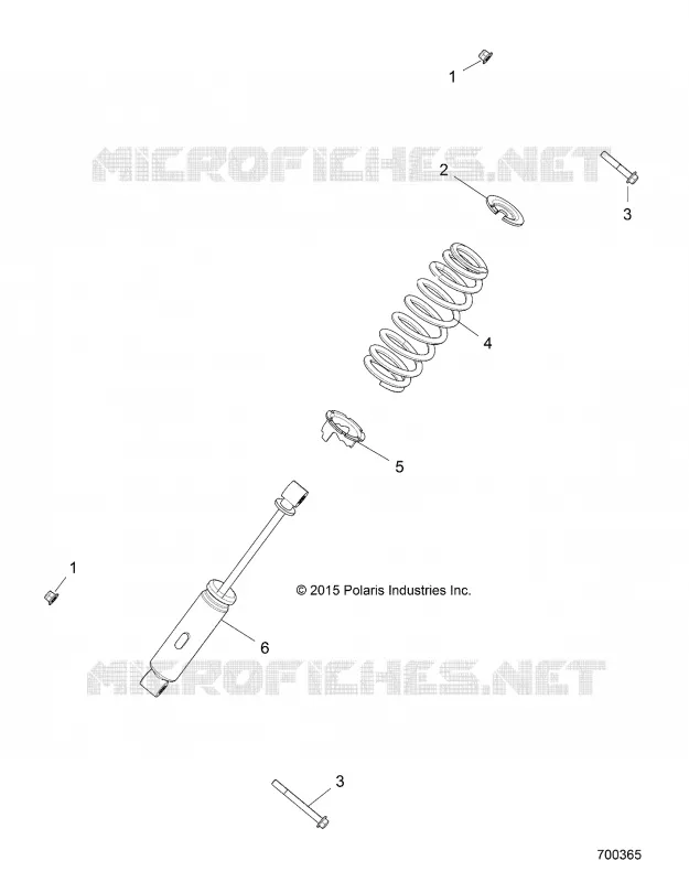 SUSPENSION, FRONT SHOCK MOUNTING