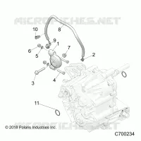 DRIVE TRAIN, MAIN GEARCASE MOUNTING