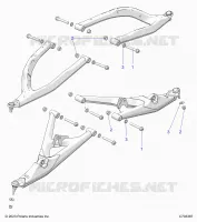 FRONT SUSPENSION CONTROL ARMS MOUNTING