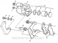 FRONT BREMSE Scrambler W967840 (4935823582B007)