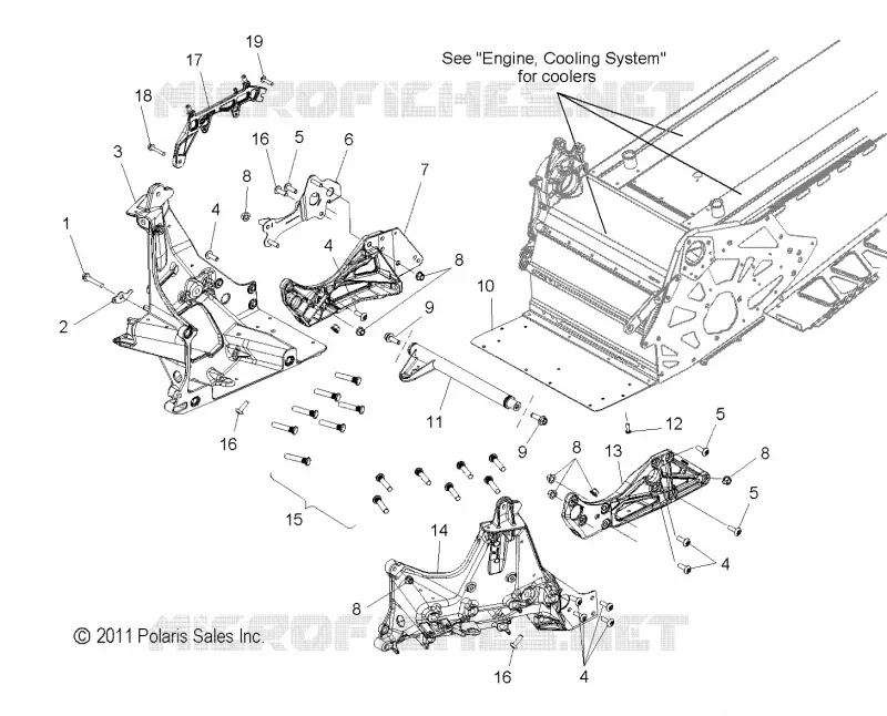 CHASSIS, BULKHEAD ASM.