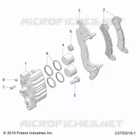 BRAKES, BREMSZANGE VORNE