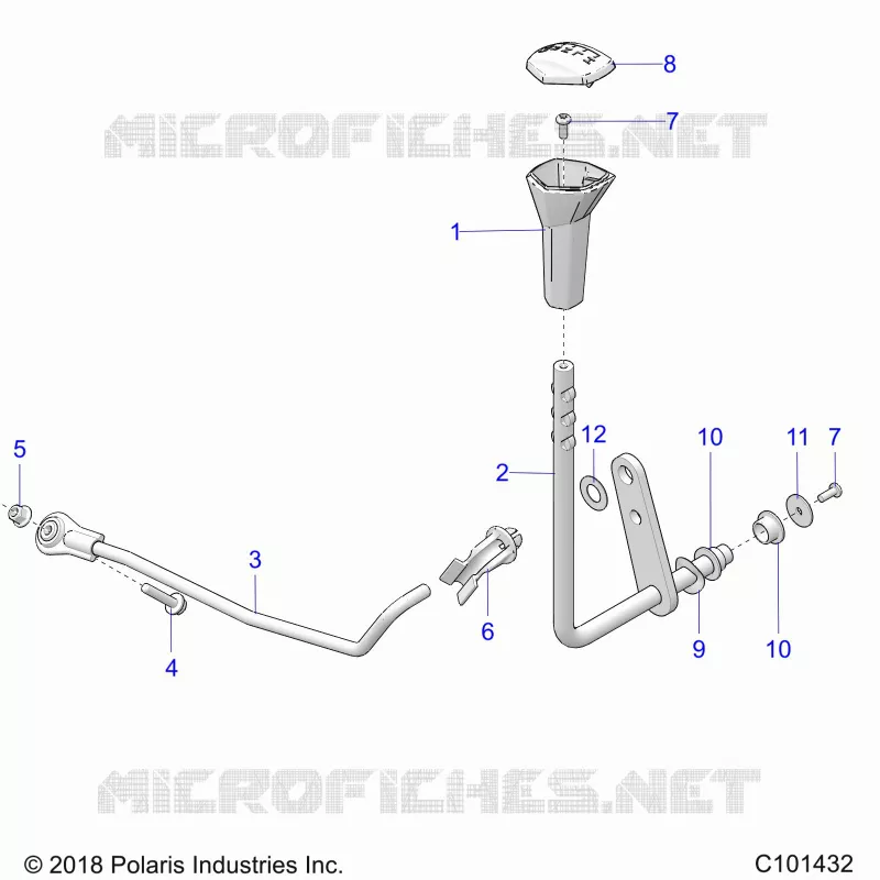 DRIVE TRAIN, GEAR SELECTOR