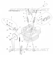 VALVES AND CAMSHAFT