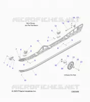 SUSPENSION, RAIL, LH/RH