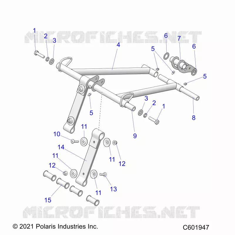 SUSPENSION, FRONT DREHMOMENTARM