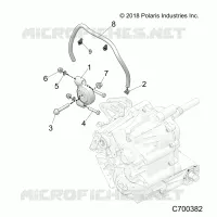 DRIVE TRAIN, MAIN GEARCASE MOUNTING