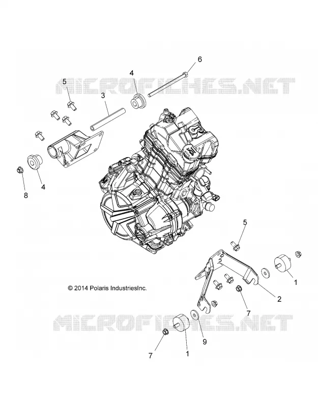 MOTOR, MOTORAUFHÄNGUNG